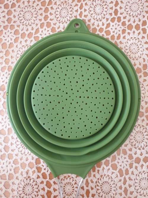 Silicone Folding Food Basket Strainer