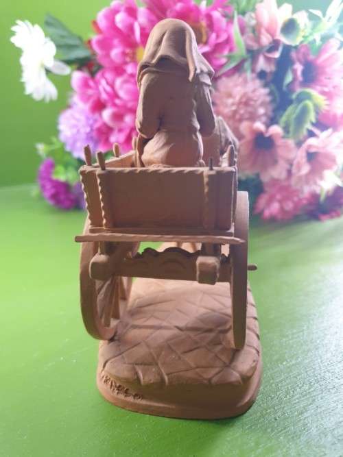 Grasso Italy Italian Terra Cotta Pottery Figurine