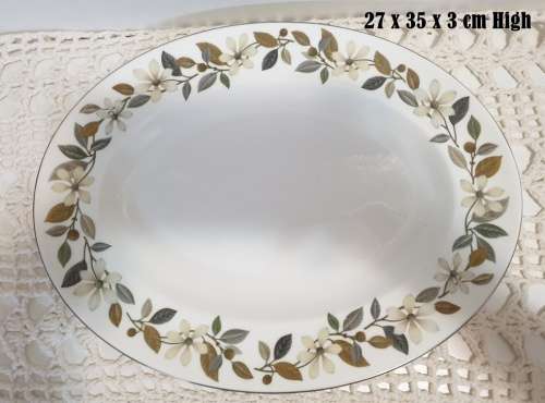 Wedgwood Serving Bowl and Large Meat Platter