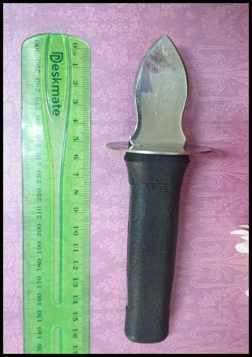 SOLINGIN OYSTER KNIFE WITH GUARD, PROFESSIONAL