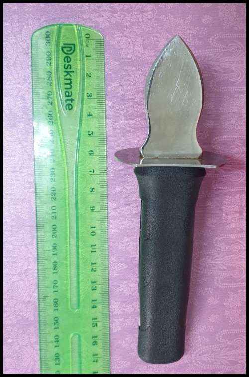 SOLINGIN OYSTER KNIFE WITH GUARD, PROFESSIONAL