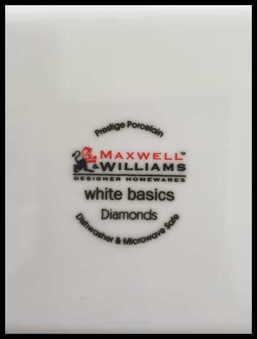 4 Maxwell and Williams SidePlates