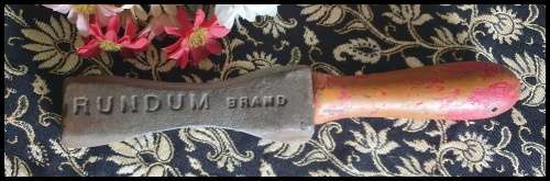 Vintage Corundum brand sharpener