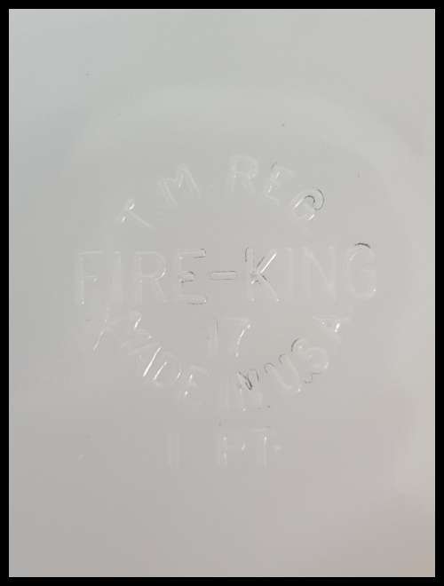 Fire King Small Bowl