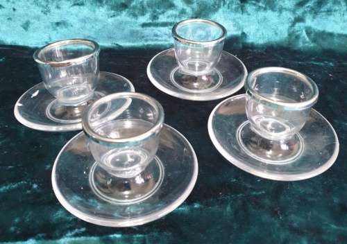Set of 4 Perspex Egg Cups