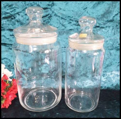 Two Glass Jars for Your Kitchen