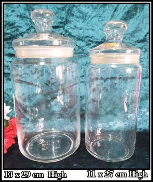 Two Glass Jars for Your Kitchen