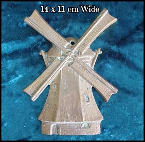 Brass Windmill For Your Collection