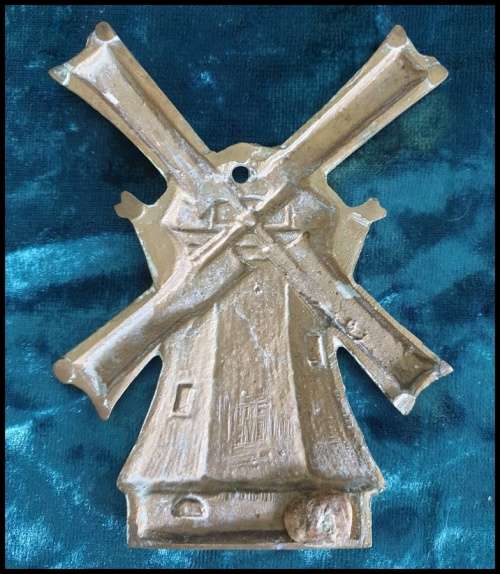 Brass Windmill For Your Collection