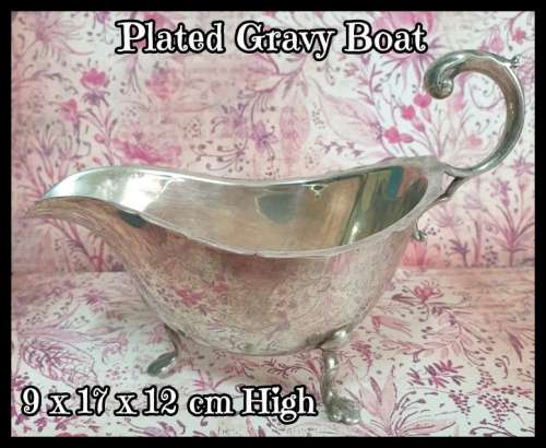 Plated Gravy Boat