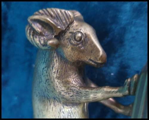 Brass Ram Figurine