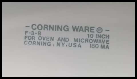 Corning ware Round