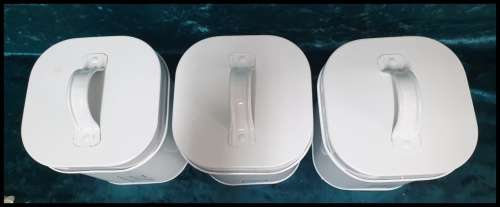 Three Metal Canisters for Your Kitchen