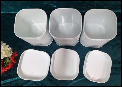 Three Metal Canisters for Your Kitchen