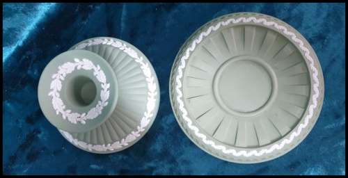 Wedgwood Green Jasperware (REDUCE TO CLEAR)