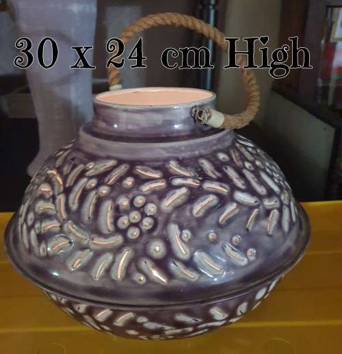 Metal (enamel Like) Candle Holder