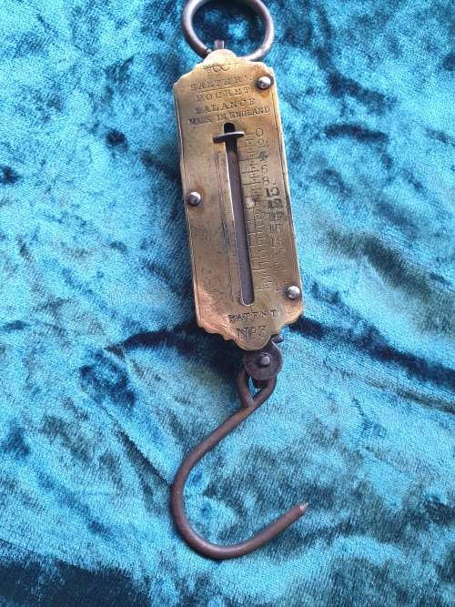 Salter`s Pocket Balance made in England Scale