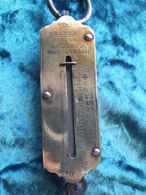 Salter`s Pocket Balance made in England Scale