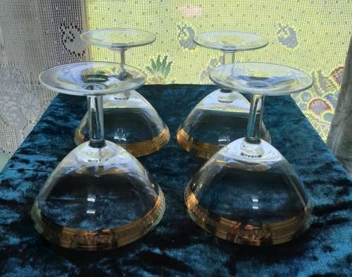 4 Vintage Glasses