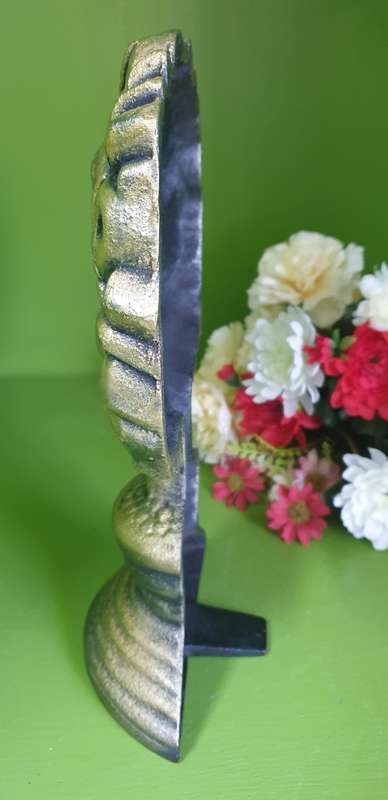 Cast Iron Door Stop Vintage