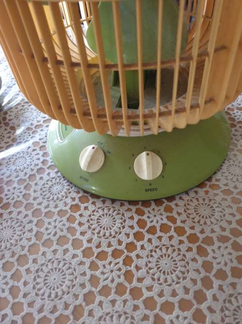 Vintage Prototype Pan Electric Fan...ONE OF A KIND !   Ultimate gift for collector of very rare item