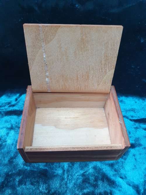 Wooden Earl Grey Tea Box