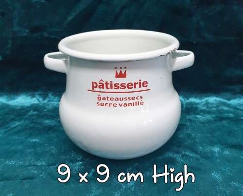 Enamel Sugar Bowl