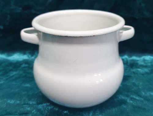 Enamel Sugar Bowl
