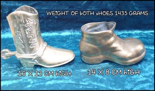 Heavy Brass Shoes for Your Collection