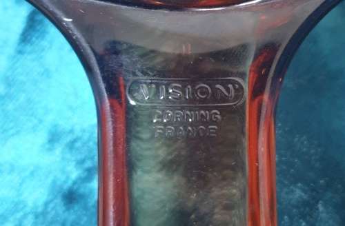 VISION CORNING COOKWARE -  MADE IN FRANCE -  FRYING PAN   -  allan