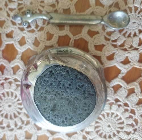 Carrol Boyes Salt Bowl and Spoon