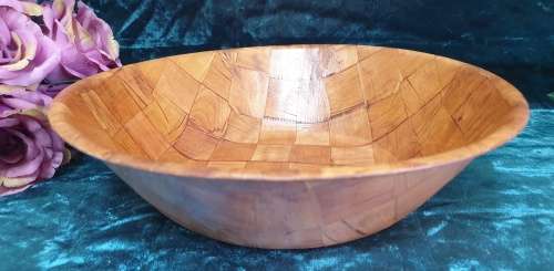 Weavewood salad bowl