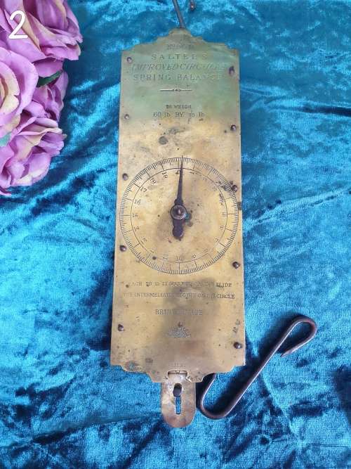 Large Vintage Salter Scale for Your Collection