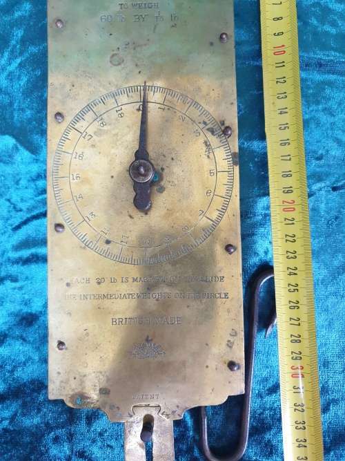 Large Vintage Salter Scale for Your Collection