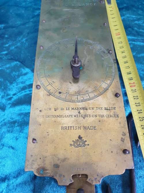 Large Vintage Salter Scale for Your Collection