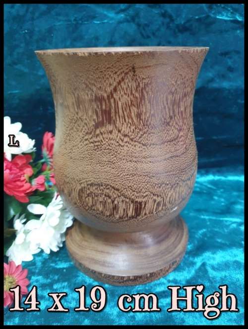 Wood Vase