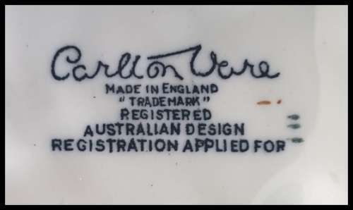 Vintage Carltonware cookie dish