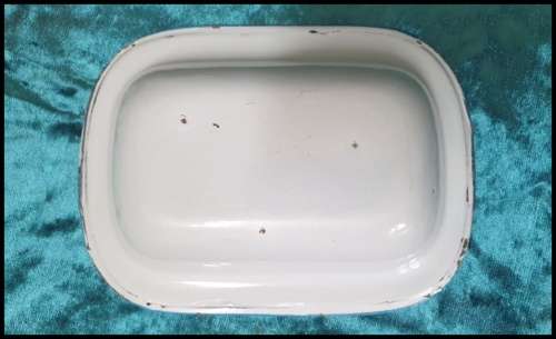 Vintage Enamel Oven Bowl