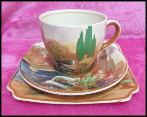4 ROYAL DOULTON ` WOODLEY DALE` TEA TRIO SETS
