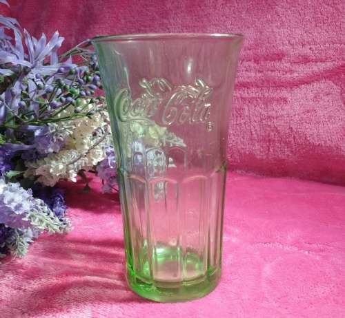 Coca-Cola Green Glass