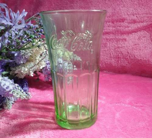 Coca-Cola Green Glass