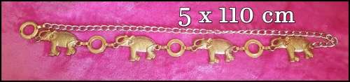 VINTAGE GOLD Elephant  CHAIN BELT