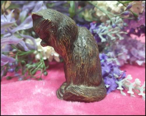 Vintage 1986 TFM The Franklyn  - cat - brass