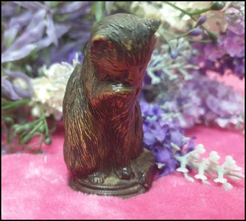 Vintage 1986 TFM The Franklyn  - cat - brass