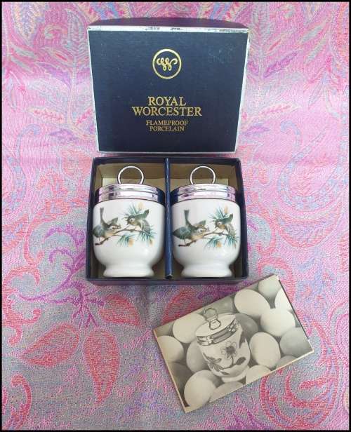 Royal Worcester Egg Coddlers or egg cups