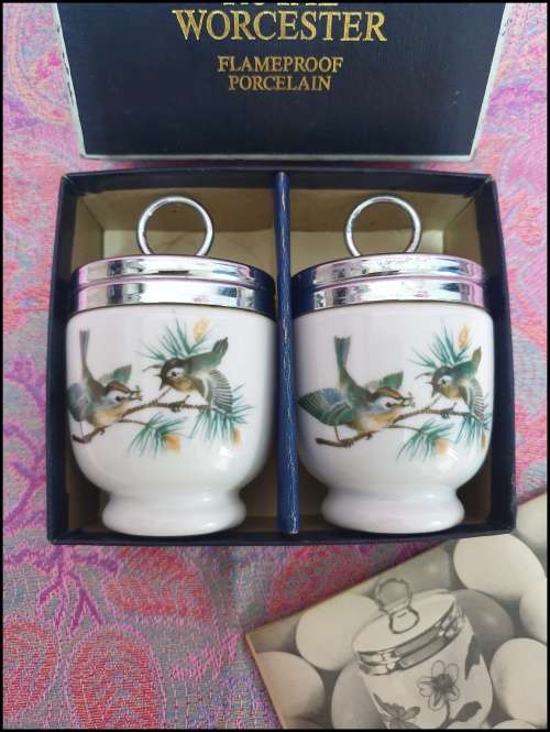 Royal Worcester Egg Coddlers or egg cups