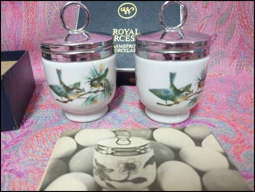 Royal Worcester Egg Coddlers or egg cups