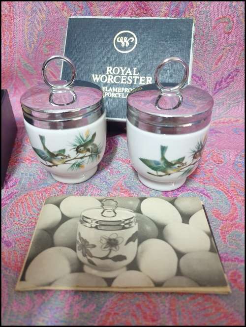 Royal Worcester Egg Coddlers or egg cups