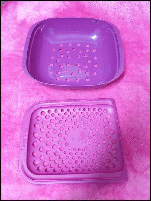 Tupperware Purple Strainers