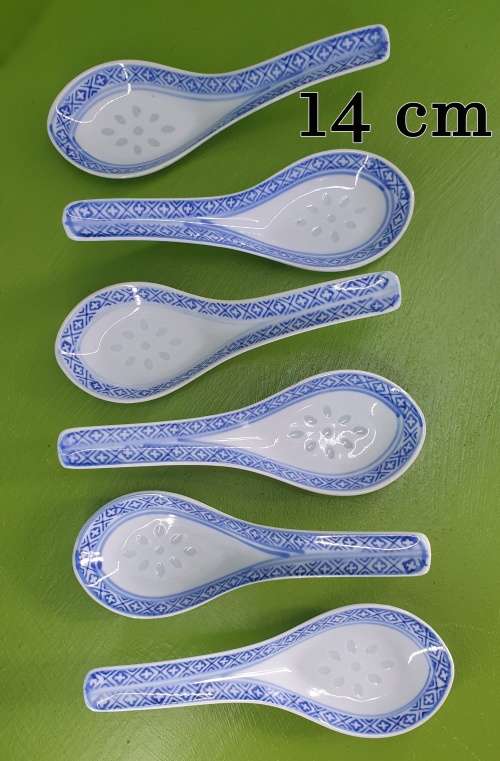 Oriental soup Spoons